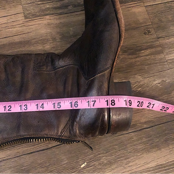 Free Bird by Steven Stable tall boot sz 8 dark brown boho leather riding… - Picture 13 of 16